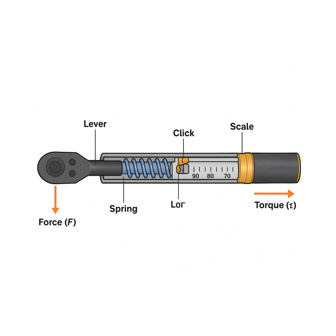 Working Principle of a Mechanical Torque Wrench – Uharbour