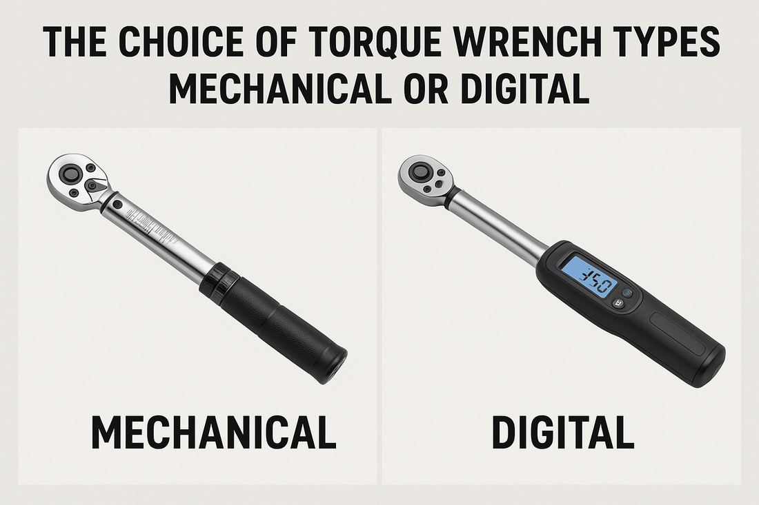 The Choice of Torque Wrench Types: Mechanical or Digital
